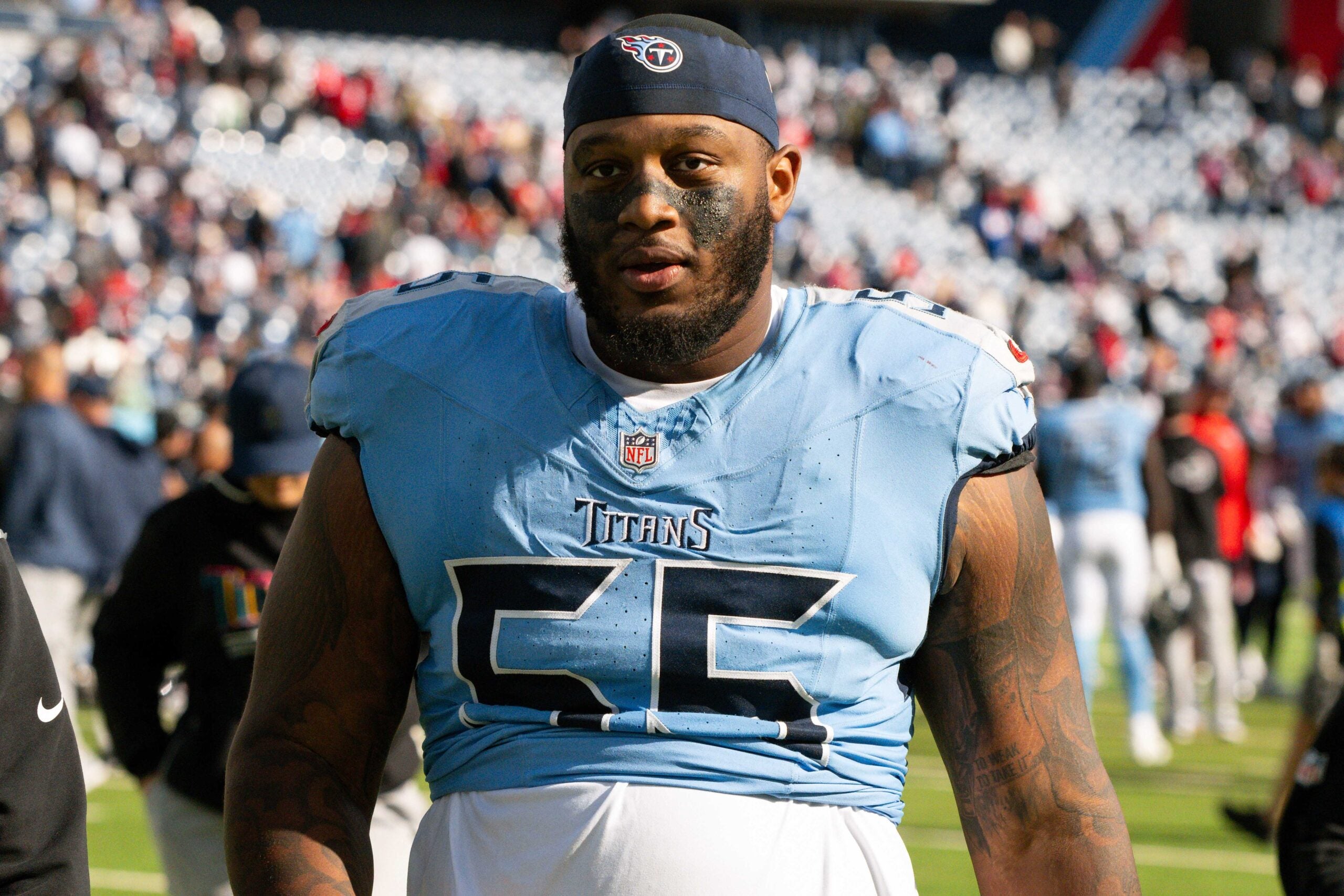 JC Latham Tennessee Titans Offensive Tackle Rankings ESPN Darnell Wright