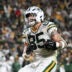 Oct 26, 2025; Pittsburgh, Pennsylvania, USA; Green Bay Packers tight end Tucker Kraft (85) celebrates his touchdown against the Pittsburgh Steelers during the fourth quarter at Acrisure Stadium.