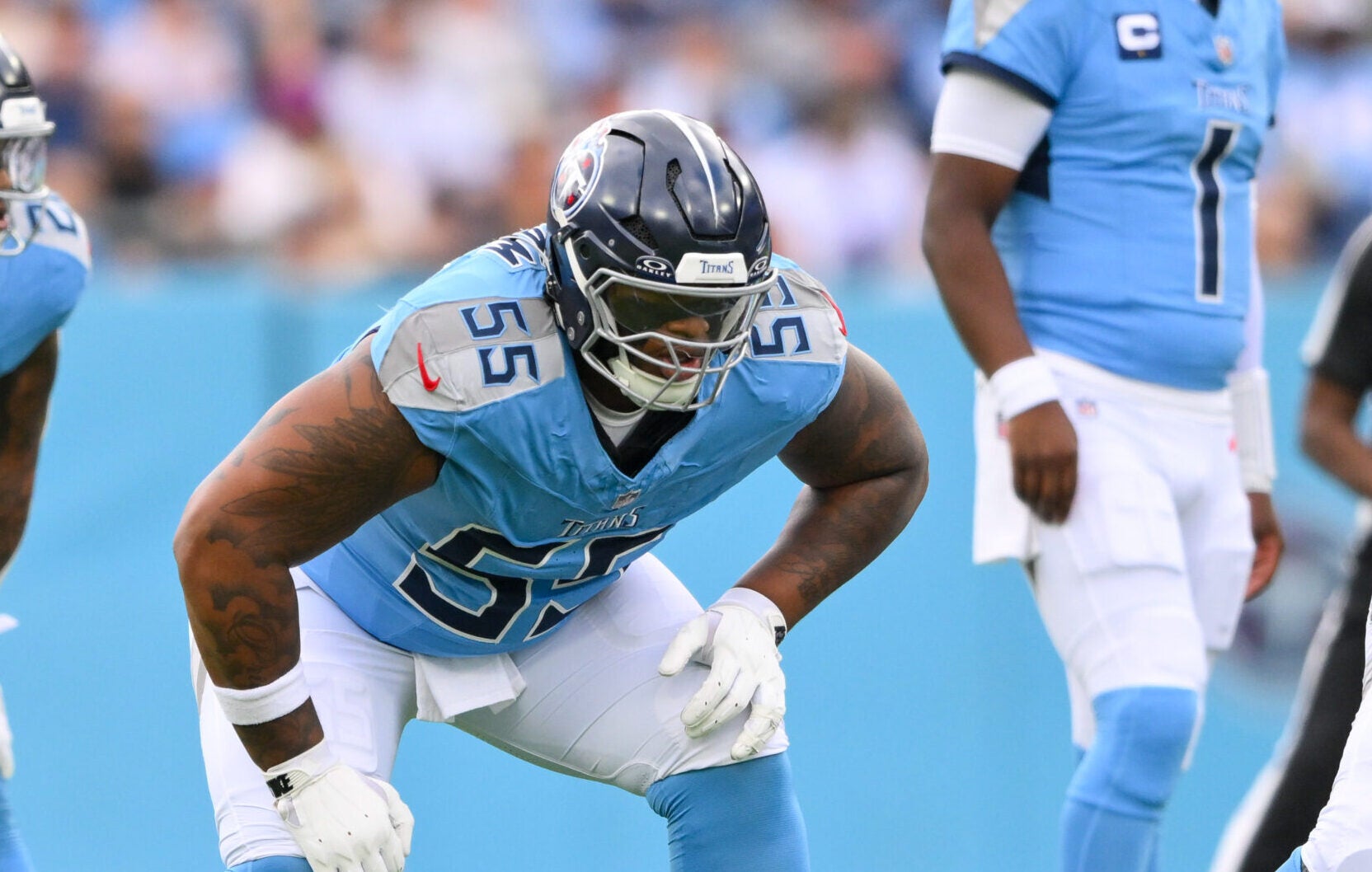 Tennessee Titans JC Latham PUP list training camp