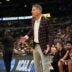 Mar 27, 2026; Chicago, IL, USA; Alabama Crimson Tide head coach Nate Oats looks on in the second half against the Michigan Wolverines during a Sweet Sixteen game of the Midwest Regional of the men's 2026 NCAA Tournament at United Center.