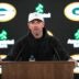 Green Bay Packers head coach Matt LaFleur speaks following rookie minicamp Friday, May 1 2026, at Lambeau Field in Green Bay, Wisconsin.
