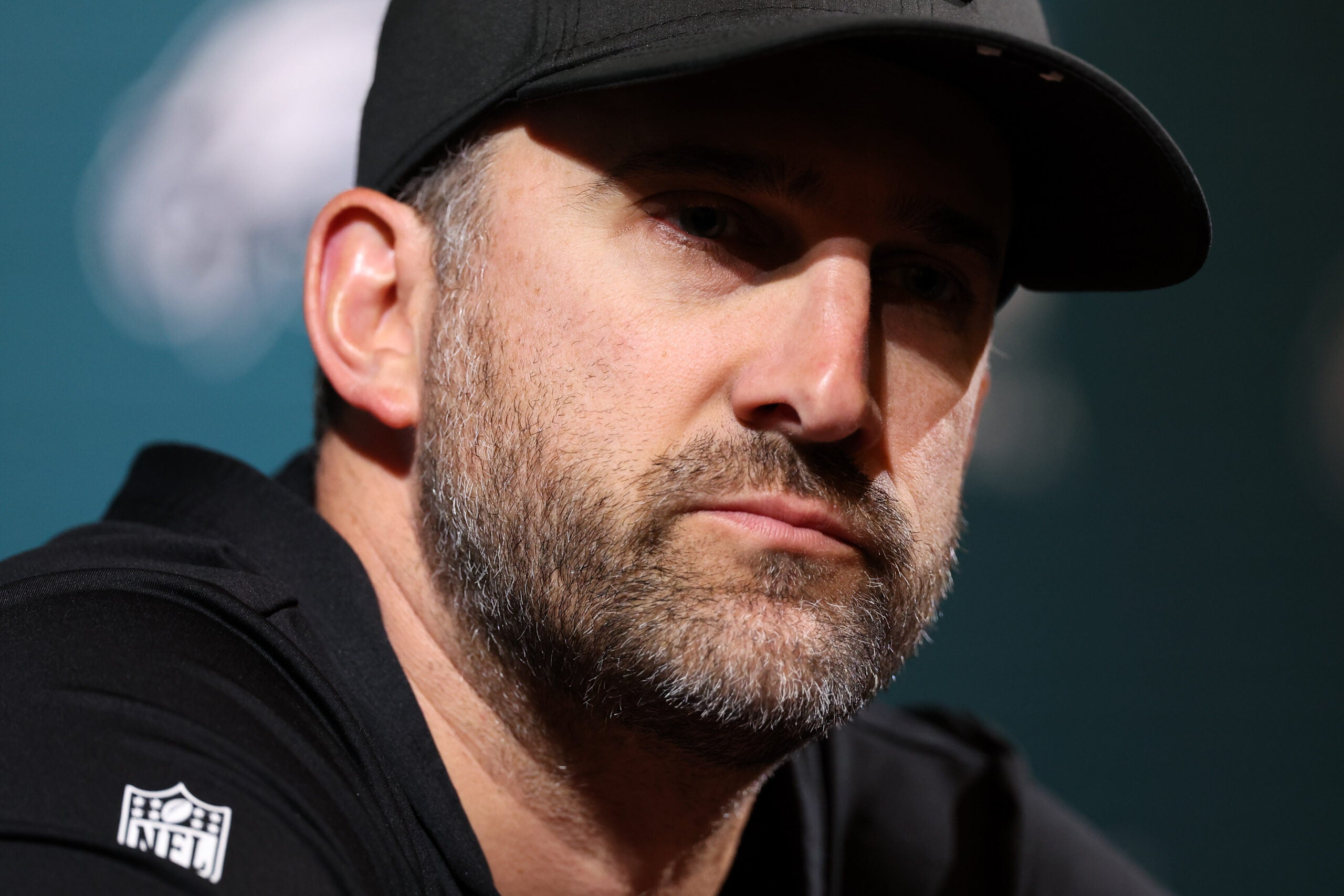 Jun 9, 2026; Philadelphia, PA, USA; Philadelphia Eagles head coach Nick Sirianni speaks with the media before a Minicamp session at Jefferson Health Training Complex.