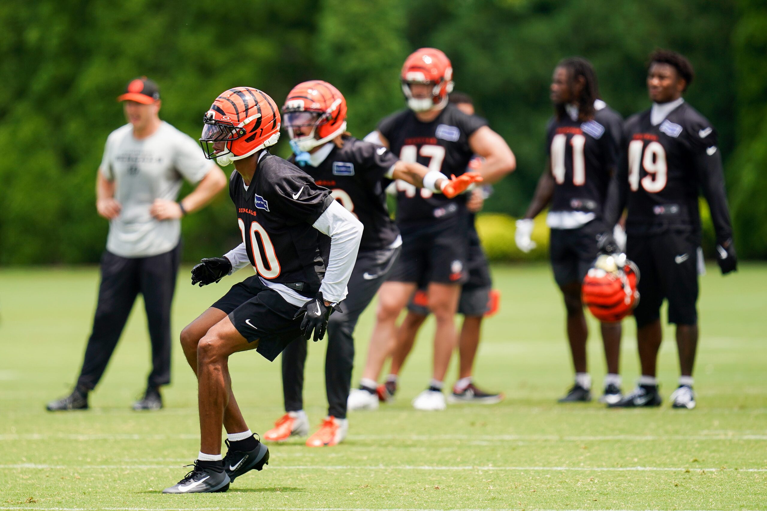 Cincinnati Bengals cornerback Tacario Davis