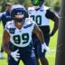 Jun 9, 2026; Renton, WA, USA; Seattle Seahawks defensive end Leonard Williams (99) during minicamp at Virginia Mason Athletic Center.