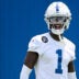 Jun 10, 2026; Indianapolis, IN, USA; Indianapolis Colts cornerback Sauce Gardner (1) looks on during minicamp at Indiana Farm Bureau Football Center.