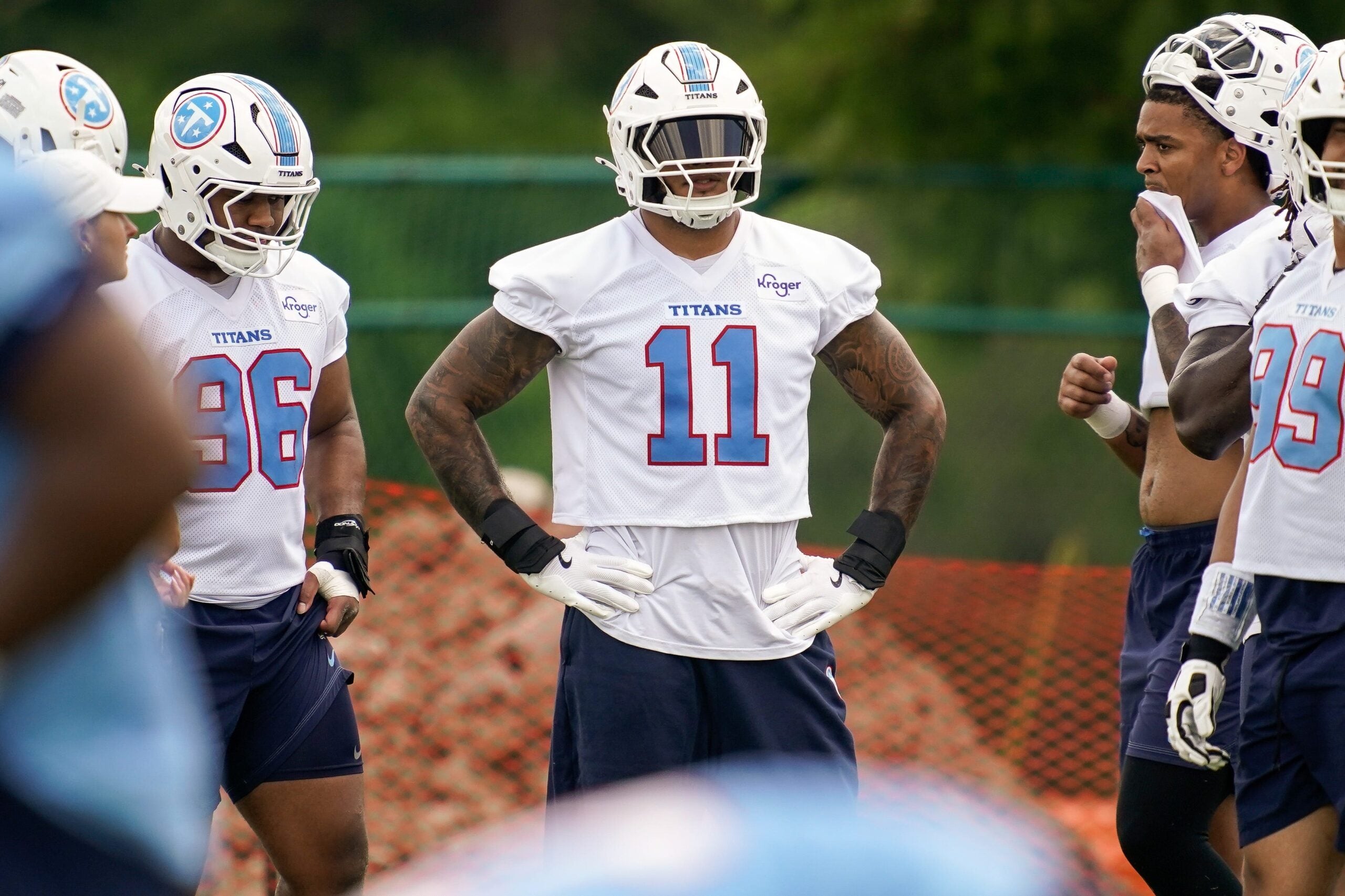 Tennessee Titans Robert Saleh Jeffery Simmons Jermaine Johnson