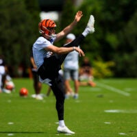 Cincinnati Bengals punter Ryan Rehkow