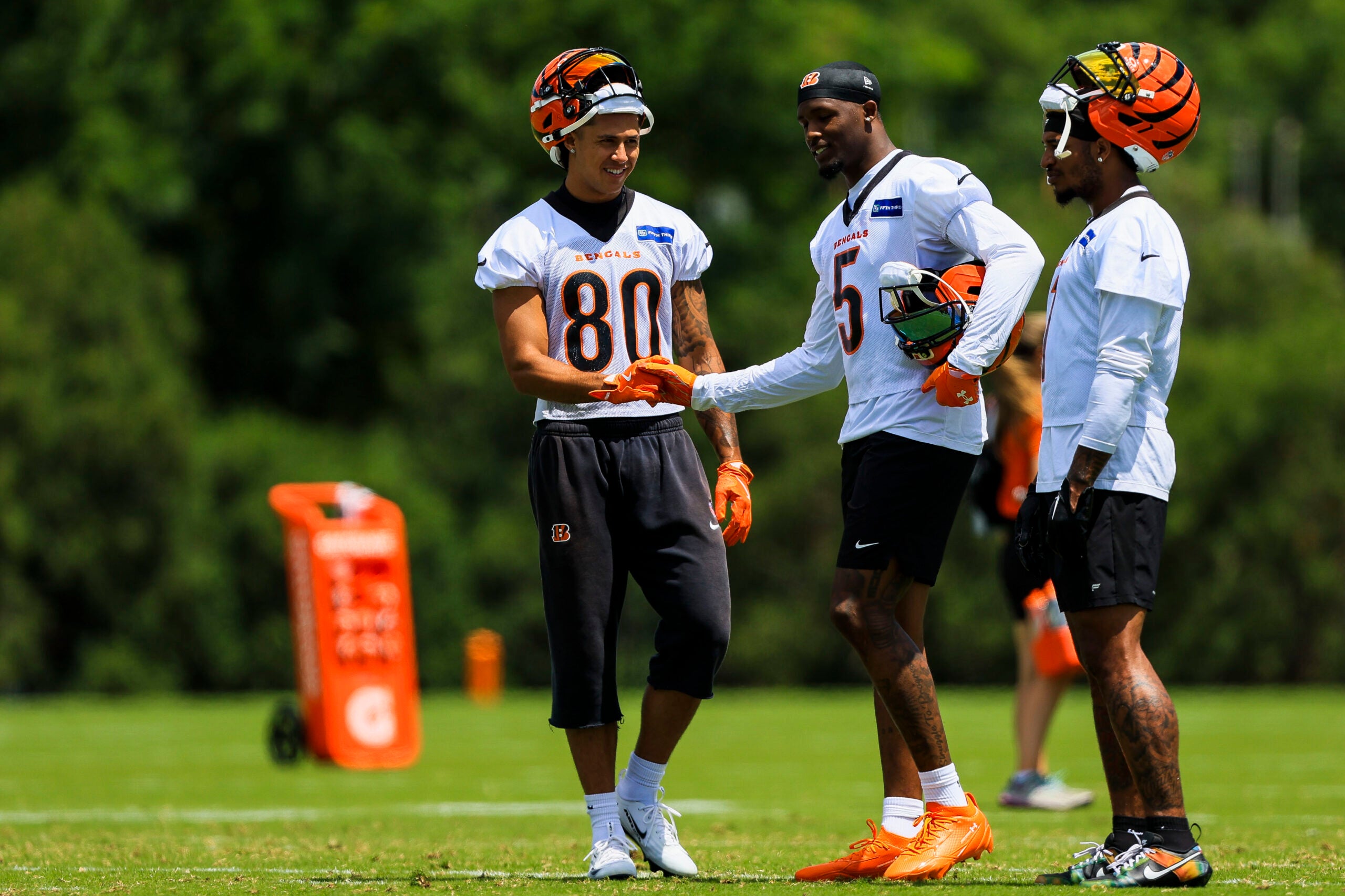 Cincinnati Bengals wide receiver Andrei Iosivas