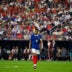 Jul 14, 2026; Arlington, Texas, USA; France forward Kylian Mbappe (10) in action during a semifinal match between France and Spain in the 2026 FIFA World Cup at Dallas Stadium.