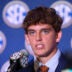 Jul 23, 2026; Tampa, FL, USA; Texas Longhorns quarterback Arch Manning (16) speaks to the press during SEC Football Kickoff Media Day at the Tampa Marriott.