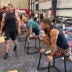 Pittsburgh Steelers pass rushers T.J. Watt and Nick Herbig workout together at Wisconsin reunion, 7/7/2026.