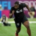 Las Vegas Raiders offensive guard Braeden Daniels