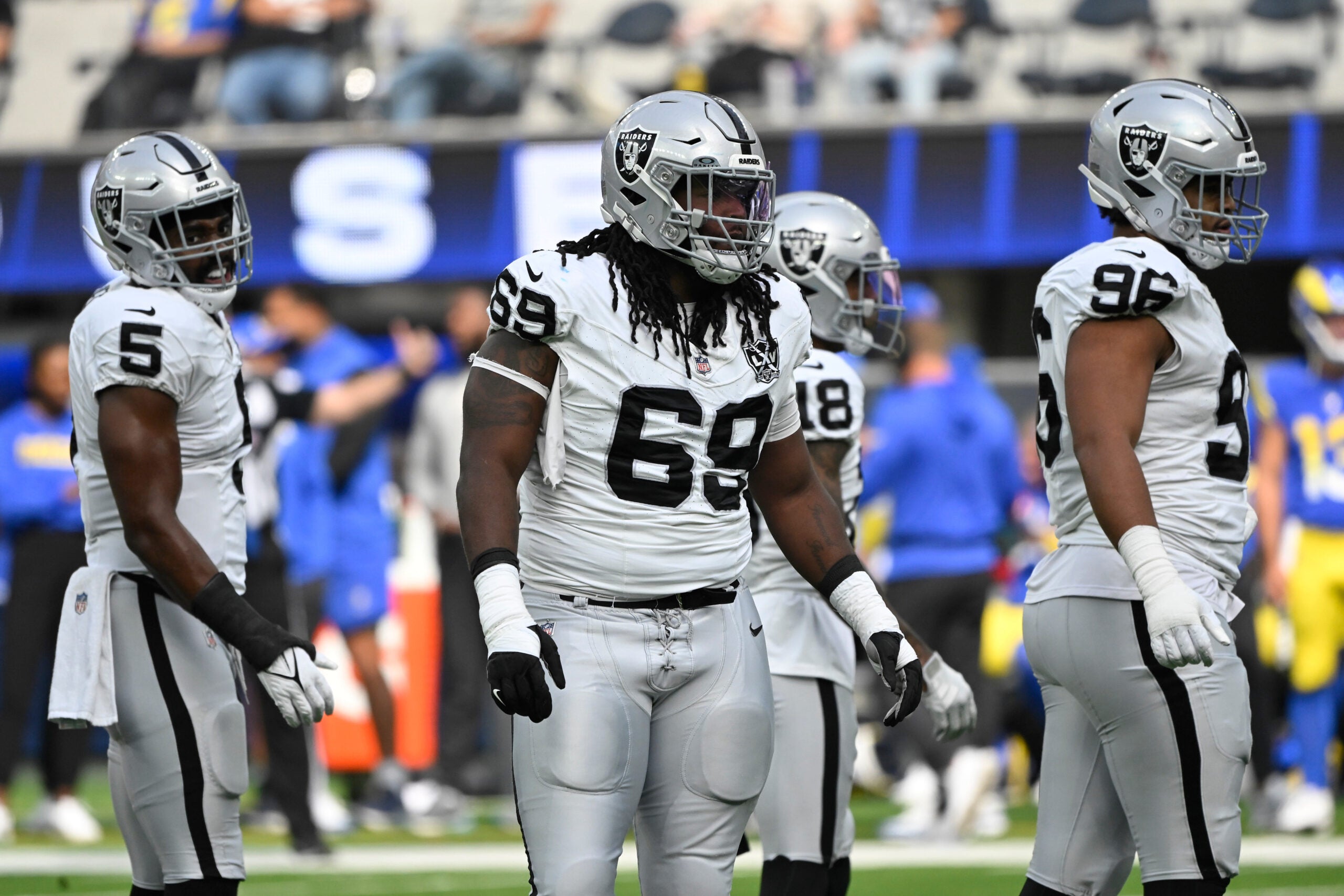 Las Vegas Raiders Los Angeles Rams Week 7 Aaron Donald