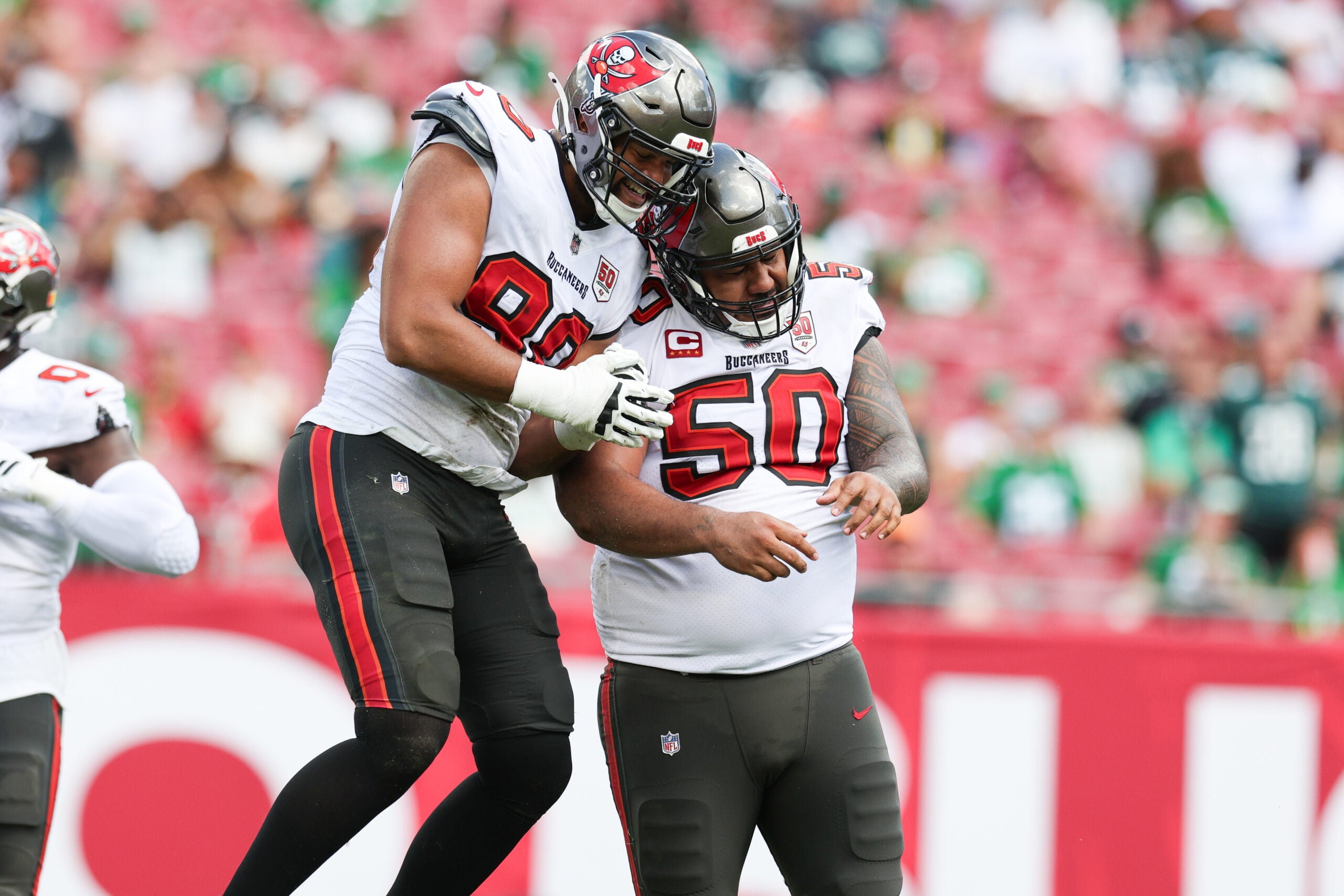 Jason Licht made his thoughts on a Vita Vea trade very clear.