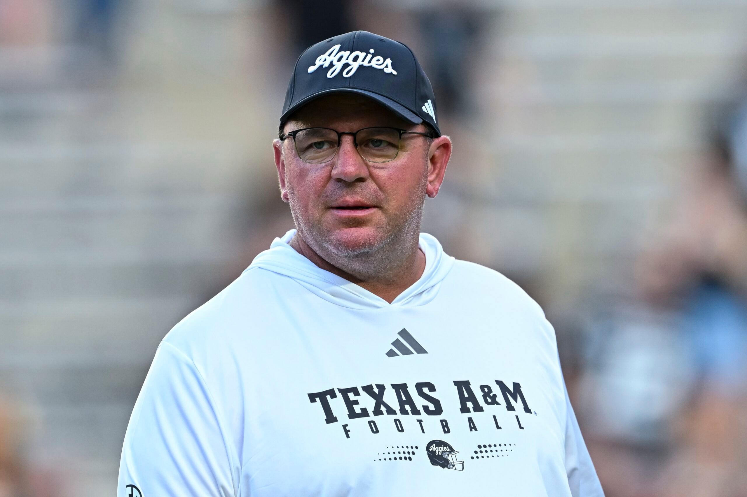 Texas A&M Aggies head coach Mike Elko 2028 recruiting class