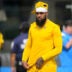 Oct 19, 2025; Inglewood, California, USA; Los Angeles Chargers wide receiver Keenan Allen (13) warms up prior to the game against the Indianapolis Colts at SoFi Stadium.
