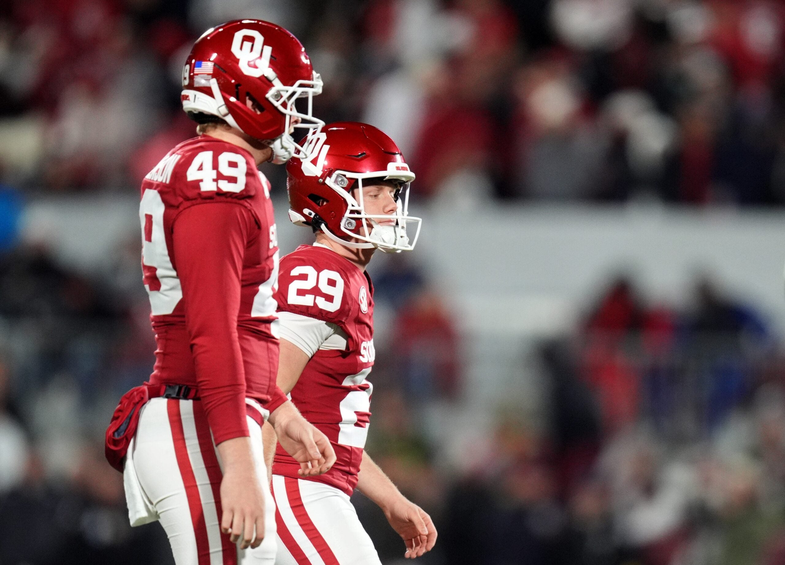 Oklahoma Sooners long snapper Ben Anderson
