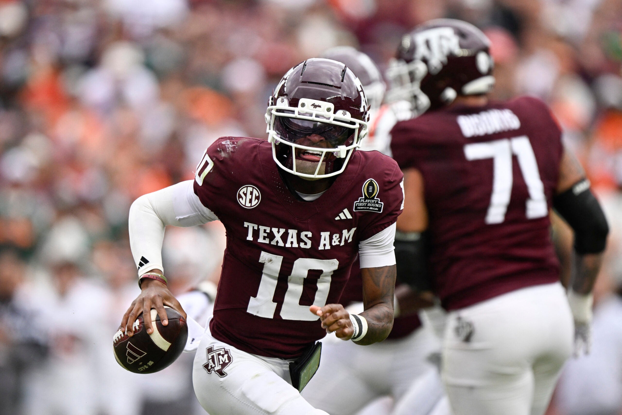 Texas A&M Aggies QB Marcel Reed