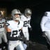 Las Vegas Raiders defensive back Chigozie Anusiem injured injury knee vs. Texans in preseason