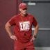 Oklahoma Sooners head coach Brent Venables safety Bode Sparrow