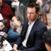 Las Vegas Raiders head coach Klint Kubiak training camp