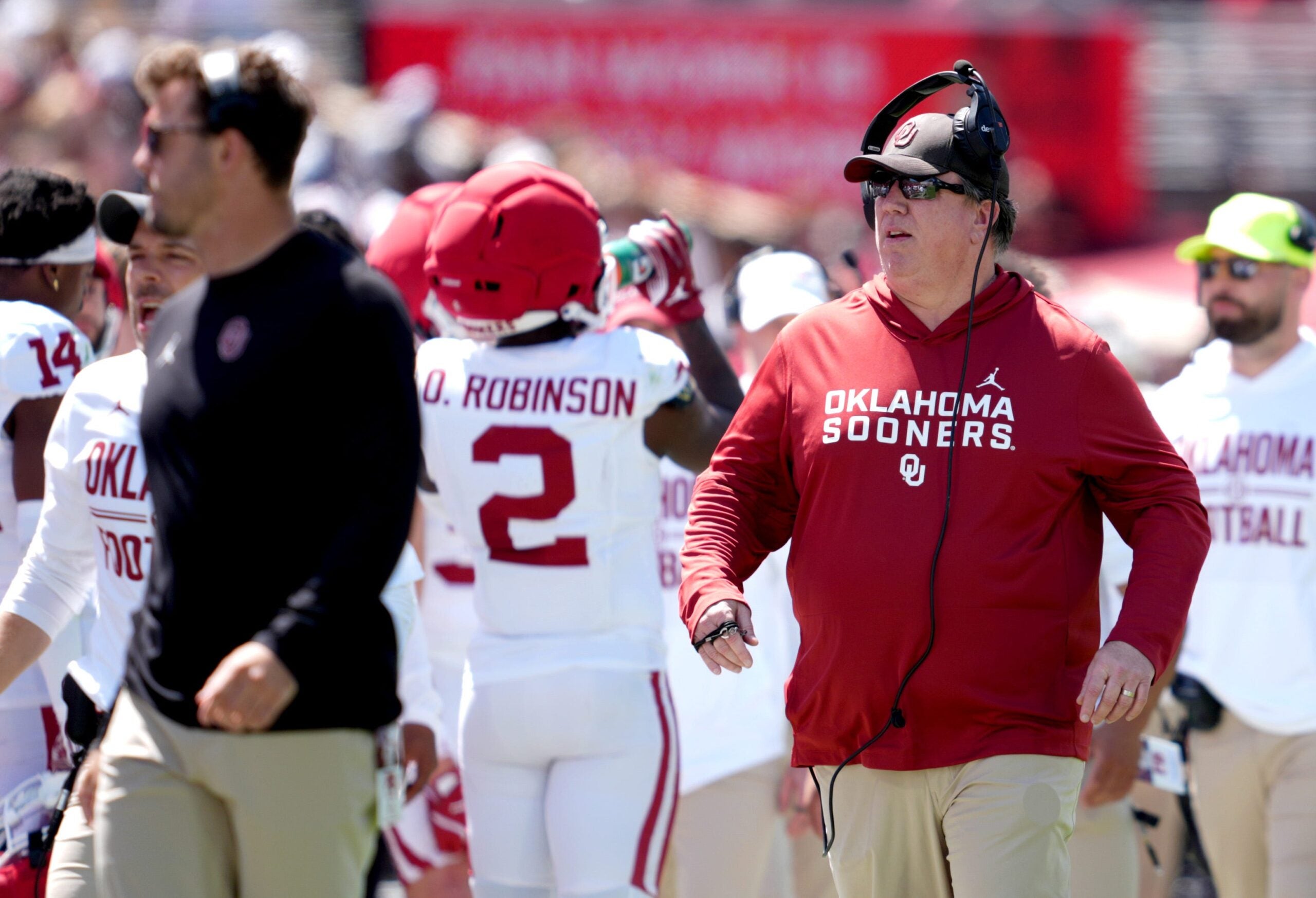 Oklahoma Sooners offensive line coach Bill Bedenbaugh
