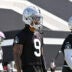 Las Vegas Raiders wide receiver Jalen Nailor training camp Klint Kubiak