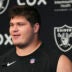 Las Vegas Raiders center Tyler linderbaum