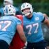 Peter Skoronski is enjoying the new intensity that defines Titans training camp.