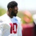 Jun 9, 2026; Tempe, AZ, USA; Arizona Cardinals 2025-2026 outside linebacker Josh Sweat (10) during minicamp at Arizona Cardinals Training Center.