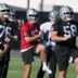 Las Vegas Raiders offensive lineman Caleb Rogers