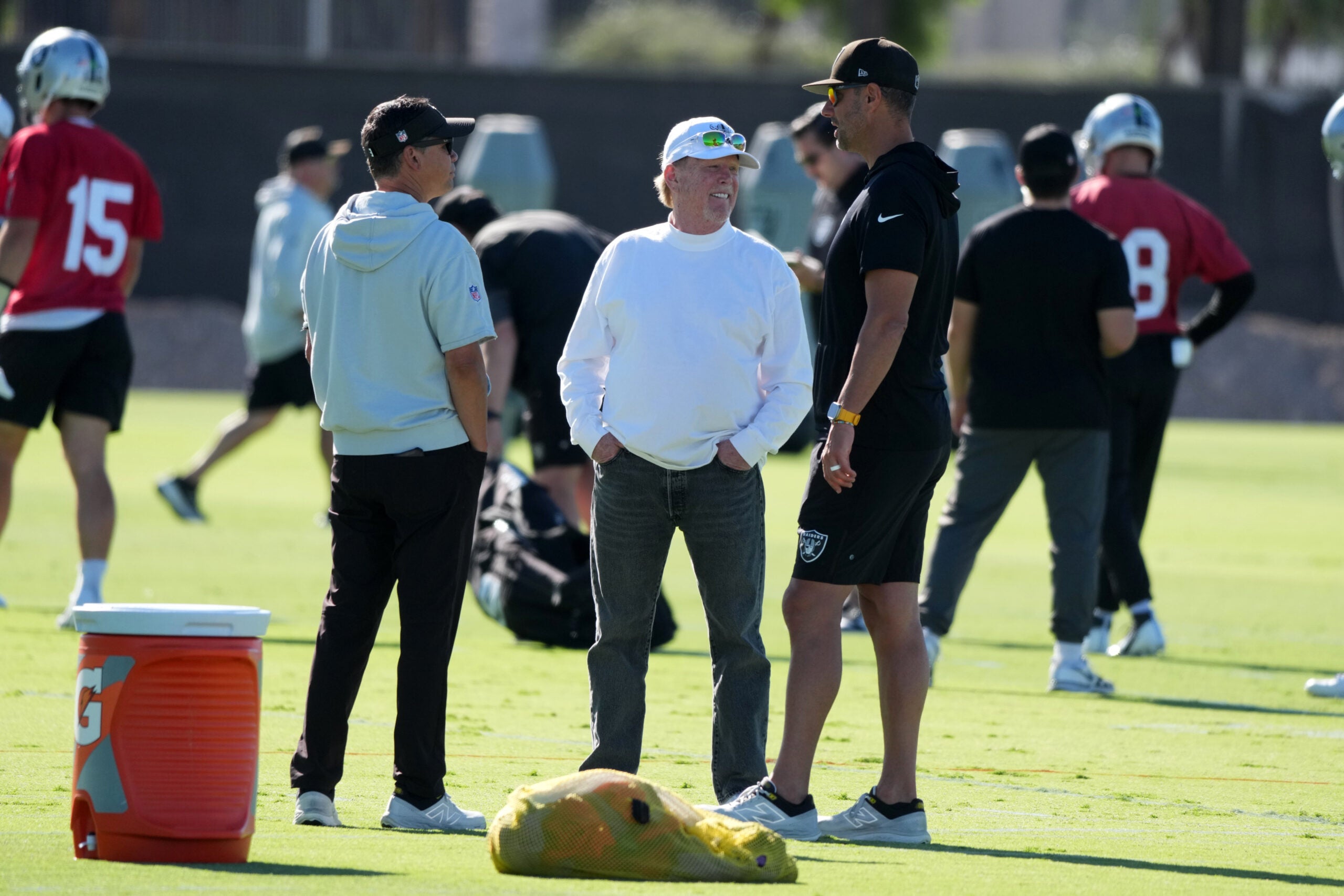 Las Vegas Raiders general Manager John Spytek signed wide receiver Noah Brown