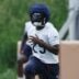Jun 11, 2026; Lake Forest, IL, USA; Chicago Bears cornerback Tyrique Stevenson (29) warms up during Minicamp at Halas Hall.