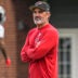 Jul 29, 2026; Atlanta, Falcons, USA; Atlanta Falcons head coach Kevin Stefanski on the field during the first day of training camp at IBM Performance Field.