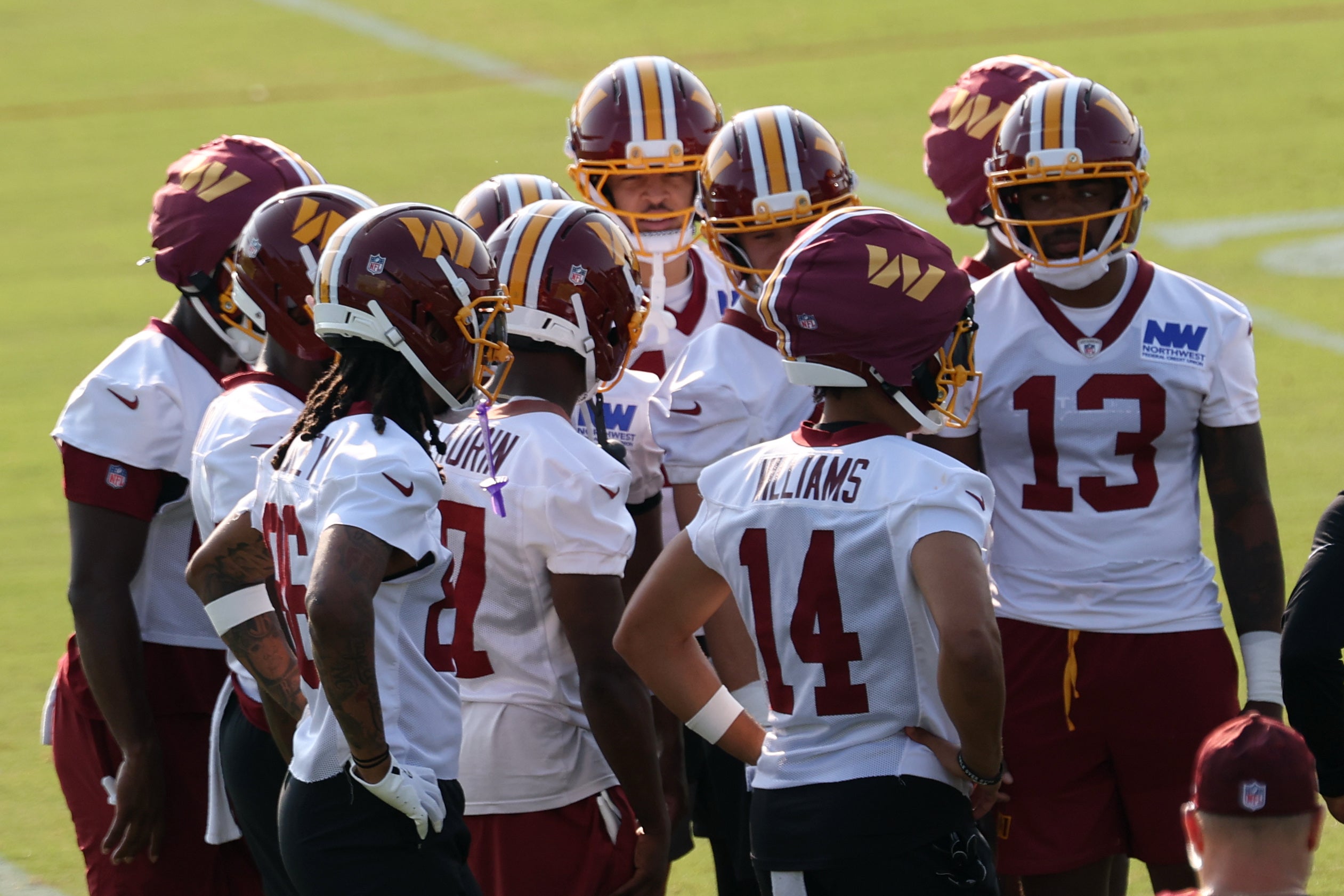 Commanders training camp has officially entered the pads phase, which means battles are going to start ramping up.
