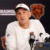 Jul 29, 2026; Lake Forest, IL, USA; Chicago Bears defensive coordinator Dennis Allen speaks during Chicago Bears Training Camp at Halas Hall.