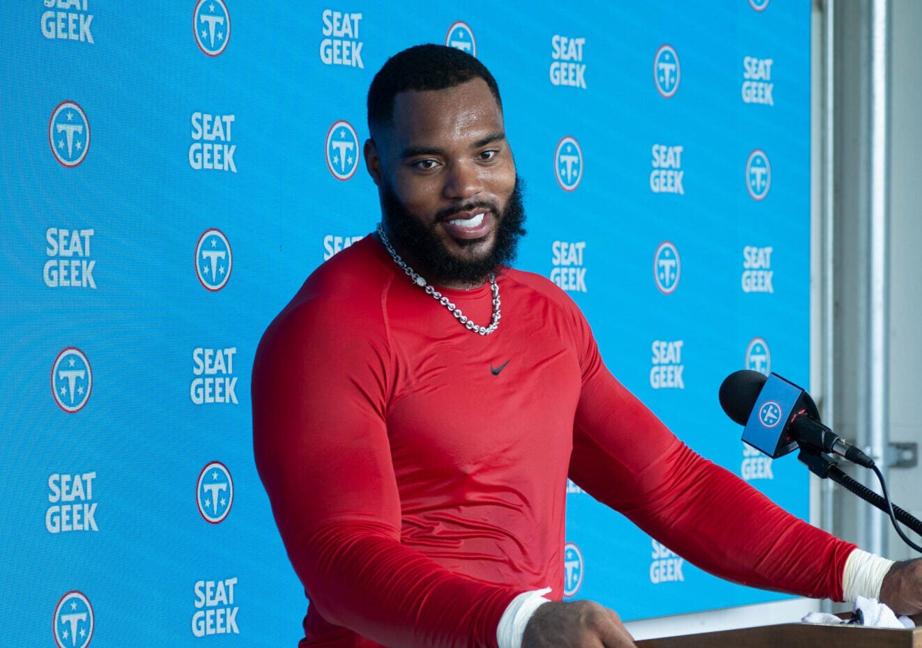 Jeffery Simmons Cam Ward Tennessee Titans