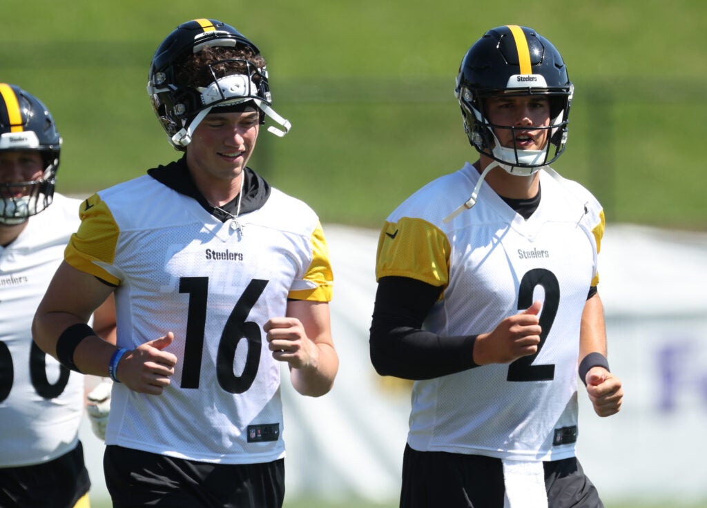 Steelers training camp observations: One quarterback stands above the