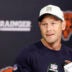 Jul 31, 2026; Lake Forest, IL, USA; Chicago Bears head coach Ben Johnson speaks during Training Camp at Halas Hall.
