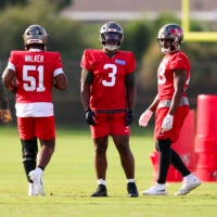 The Buccaneers defense is showing out in training camp.