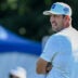 Jul 31, 2026; Westfield, IN, USA; Indianapolis Colts head coach Shane Steichen is seen on day three of training camp at Grand Park Sports Campus.