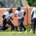 Jul 31, 2026; Lake Forest, IL, USA; Chicago Bears defensive back Coby Bryant (2) runs with the ball during Training Camp at Halas Hall.