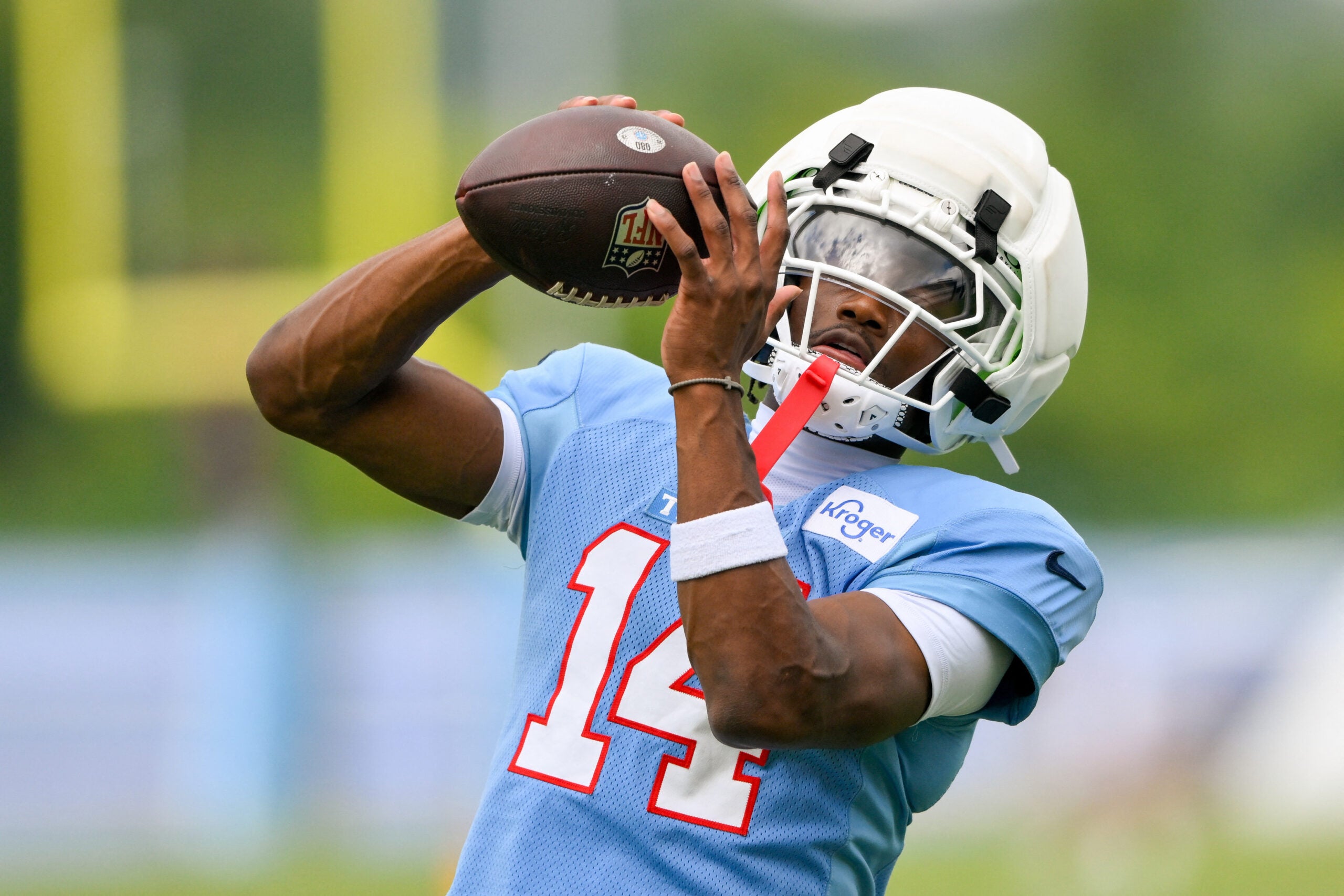 Tennessee Titans Cam Ward Carnell Tate Robert Saleh