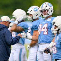 Tennessee Titans depth chart position battles preseason game San Francisco 49ers