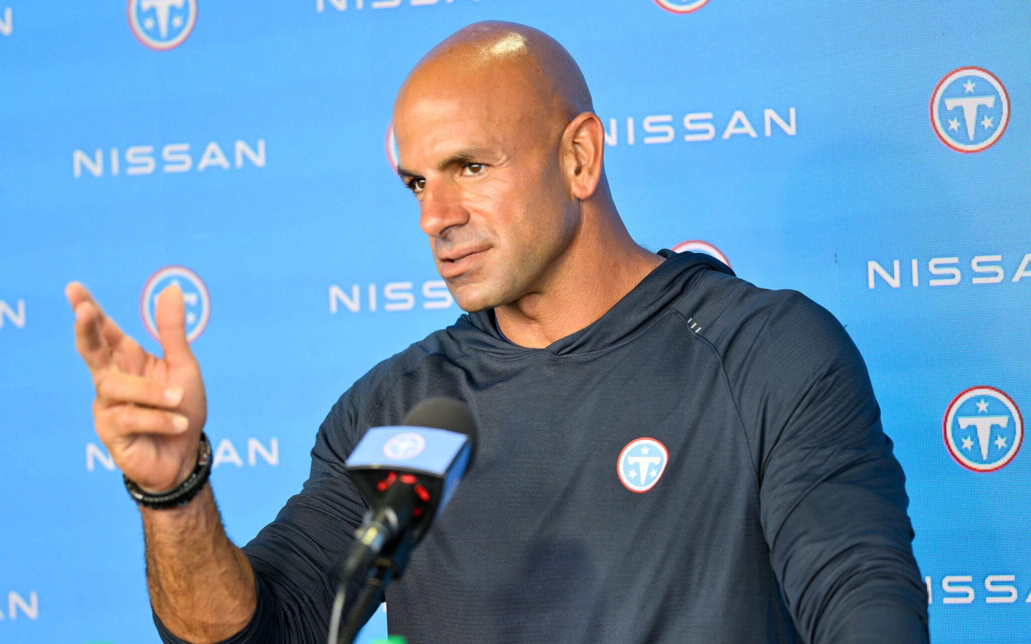 Tennessee Titans depth chart reaction Robert Saleh