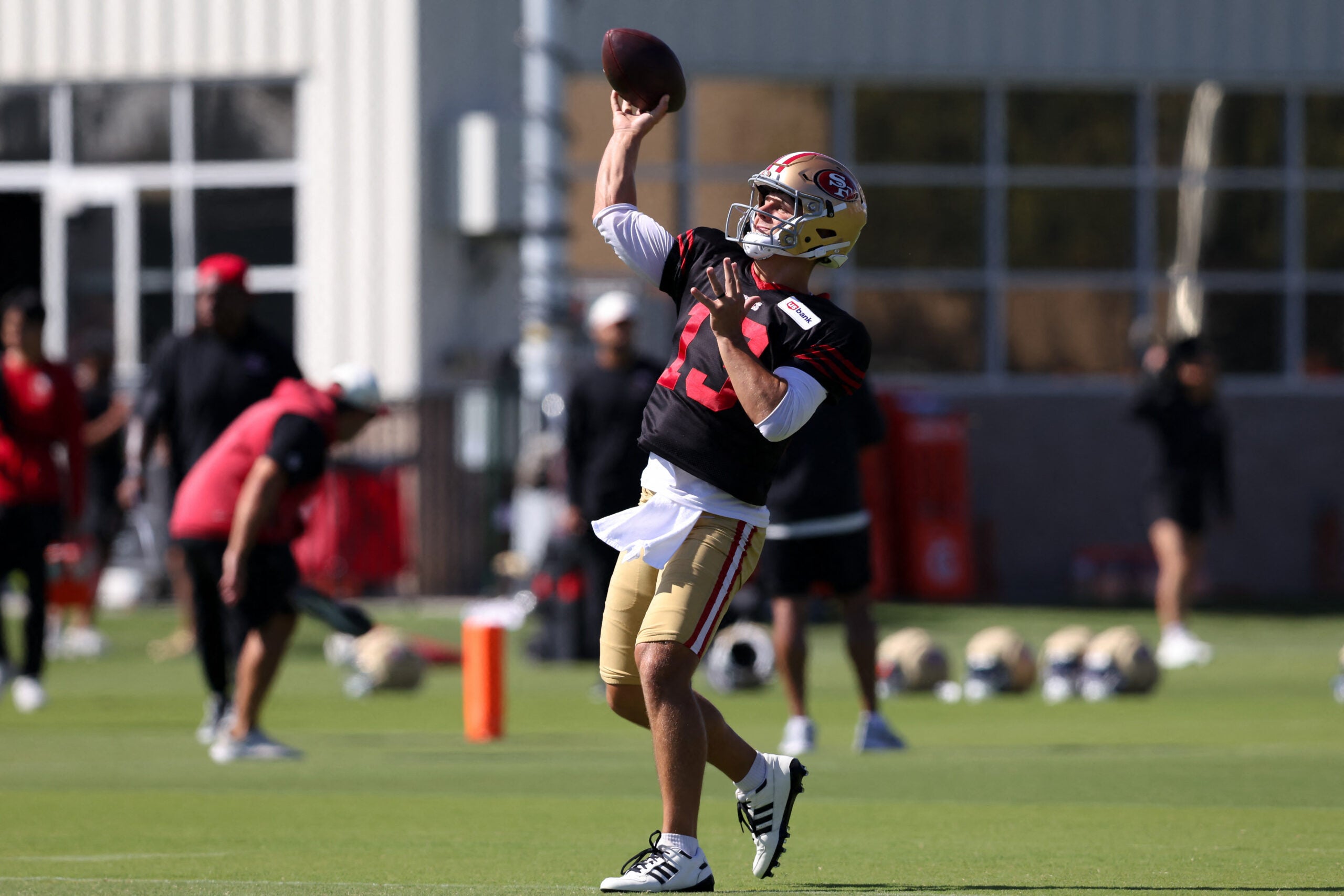 The 49ers are dealing with a ton of injuries in training camp.