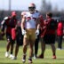 Aug 3, 2026; San Francisco, CA, USA; San Francisco 49ers defensive end Nick Bosa (97) during training camp at Levi's Stadium.