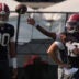 Aug. 6, 2026; Tuscaloosa, AL, USA; Quarterback Keelon Russell throws a pass during the Alabama Crimson Tide's first open practice session