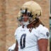 Defensive lineman Tionne Gray during a Notre Dame football practice at Irish Athletic Center on Thursday, Aug. 6, 2026, in South Bend.