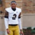 Cornerback DJ McKinney walks to a Notre Dame football practice at Irish Athletic Center on Thursday, Aug. 6, 2026, in South Bend.